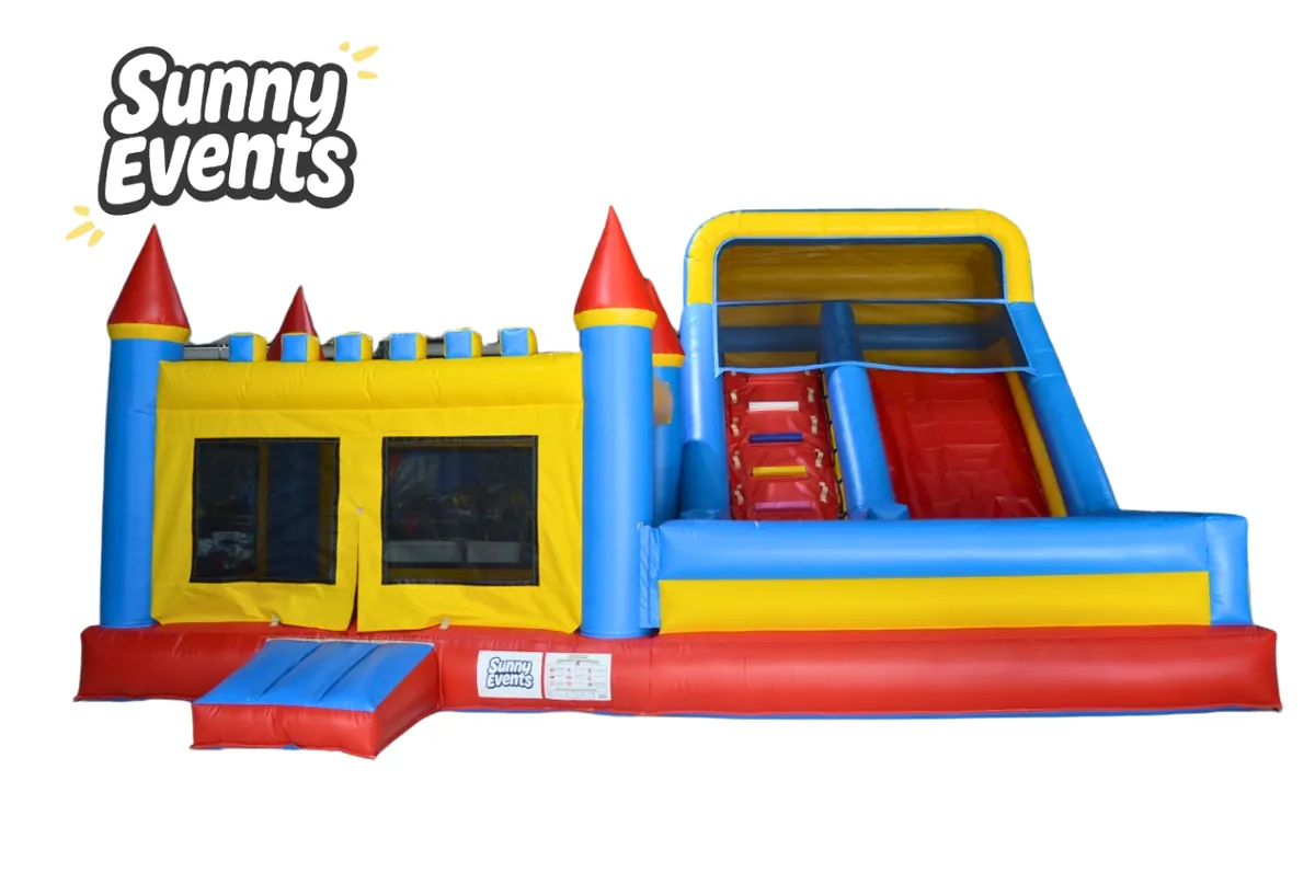 Château gonflable toboggan Multiplay en location